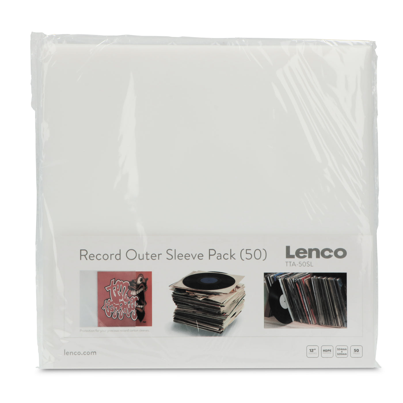 Lenco TTA-50SL - 50 housses de protection pour pochettes