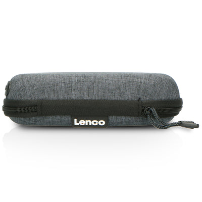 Lenco PBC-50GY - Étui avec chargeur portable intégré - Gris