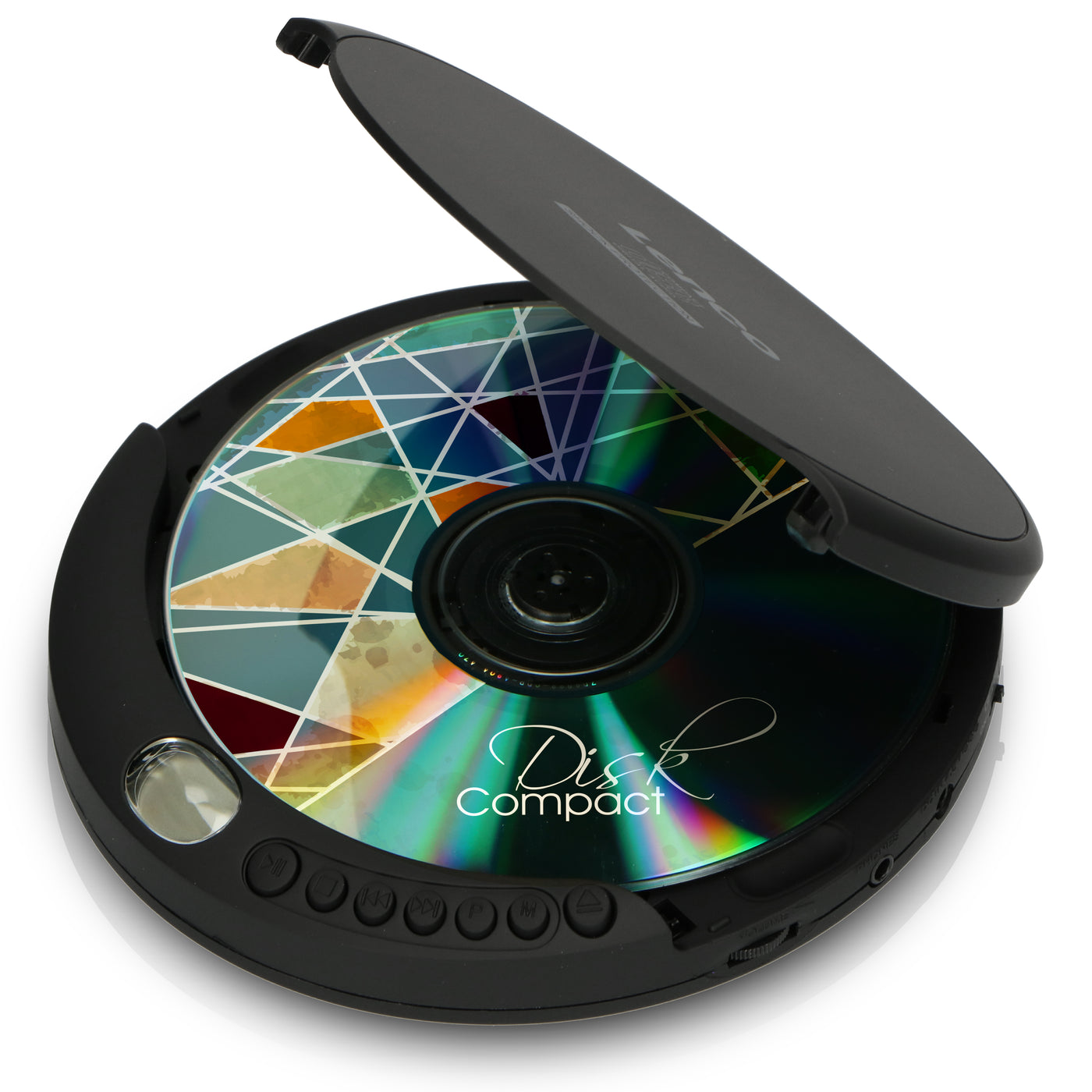 Lenco CD-200 - Lecteur CD portable avec protection contre les chocs - Noir