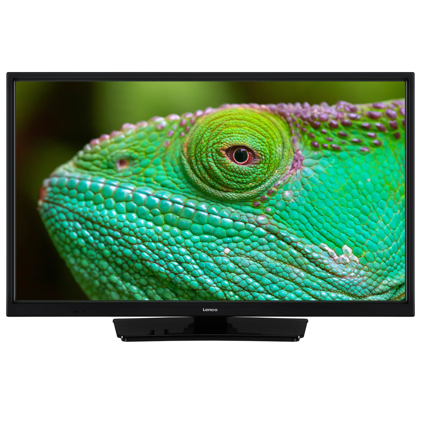 Lenco DVL-2483BK (V2) - 24" Smart TV avec lecteur DVD intégré et adaptateur voiture 12 V - Noir