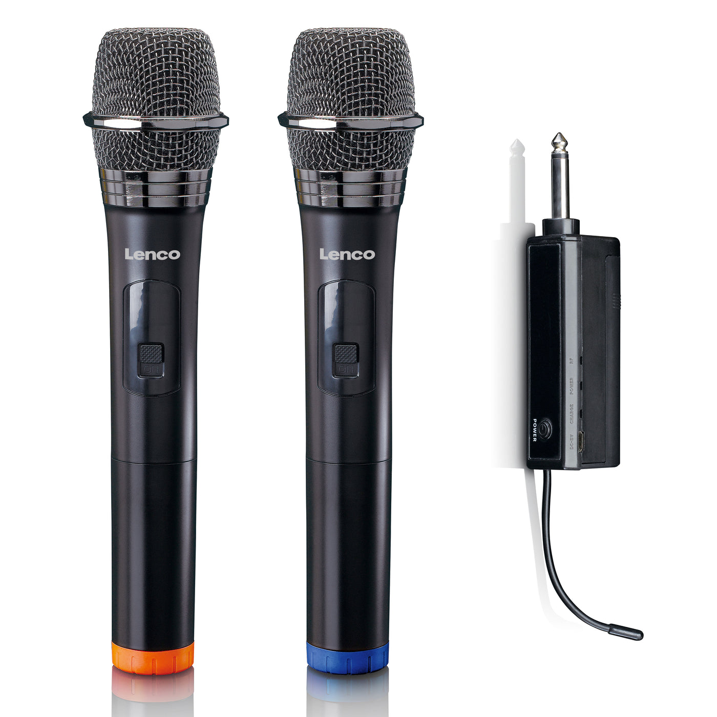 Lenco - MCW-020BK - Set de 2 microphones sans fil