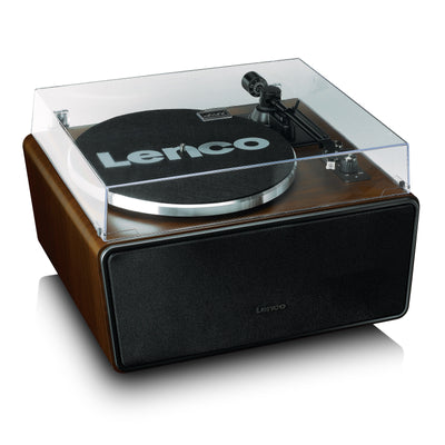 Lenco LS-470WA - Platine vinyle avec haut-parleurs intégrés et Bluetooth® - Noyer