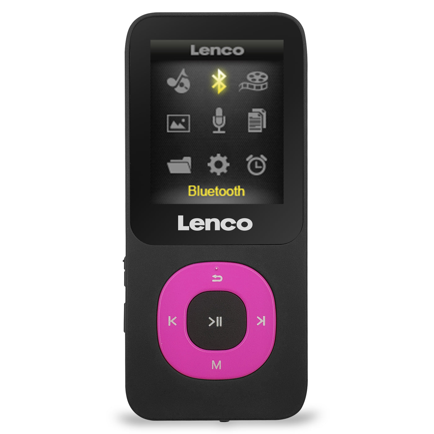 Lenco Xemio-769PK- Lecteur MP3/MP4 avec Bluetooth® et carte micro SD de 8 Go - Rose