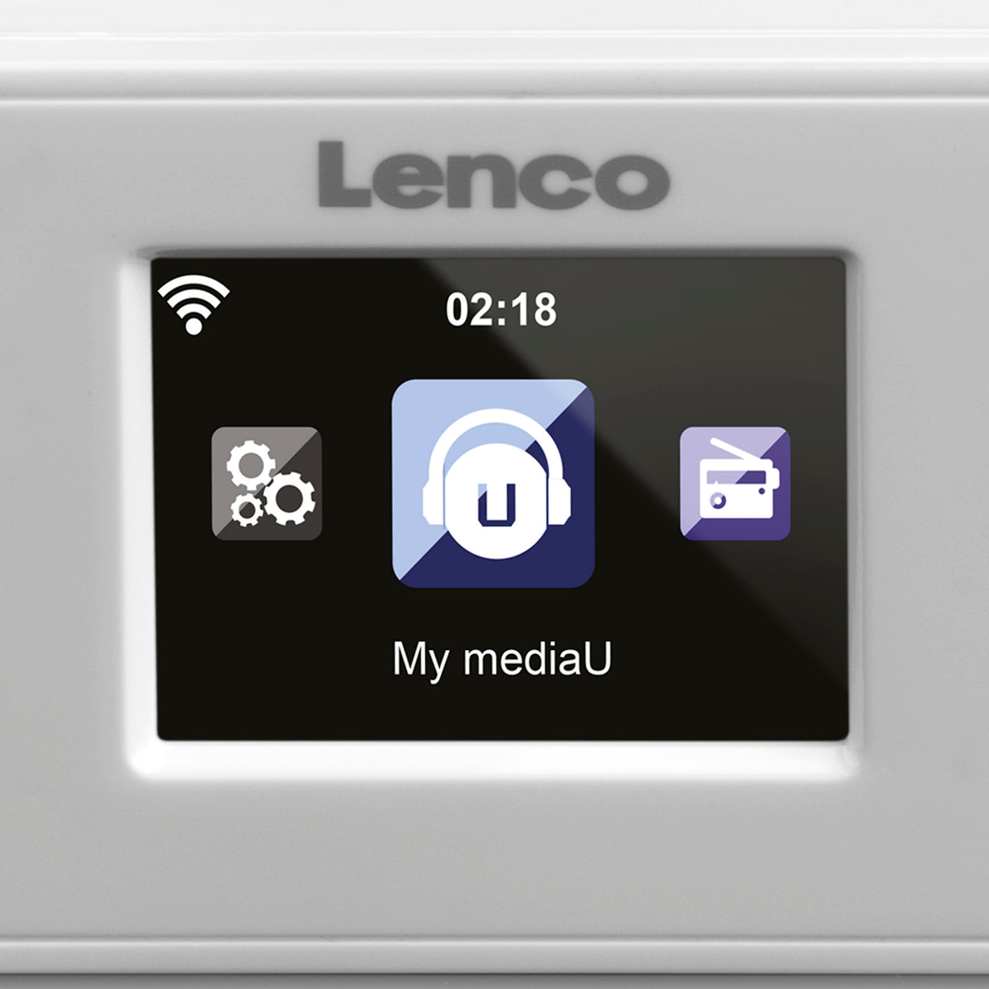 Lenco KCR-14 - Radio Internet de cuisine avec FM - Blanc