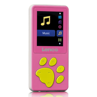 Lenco Xemio-560PK - Lecteur MP3/MP4 mémoire 8Go - Rose