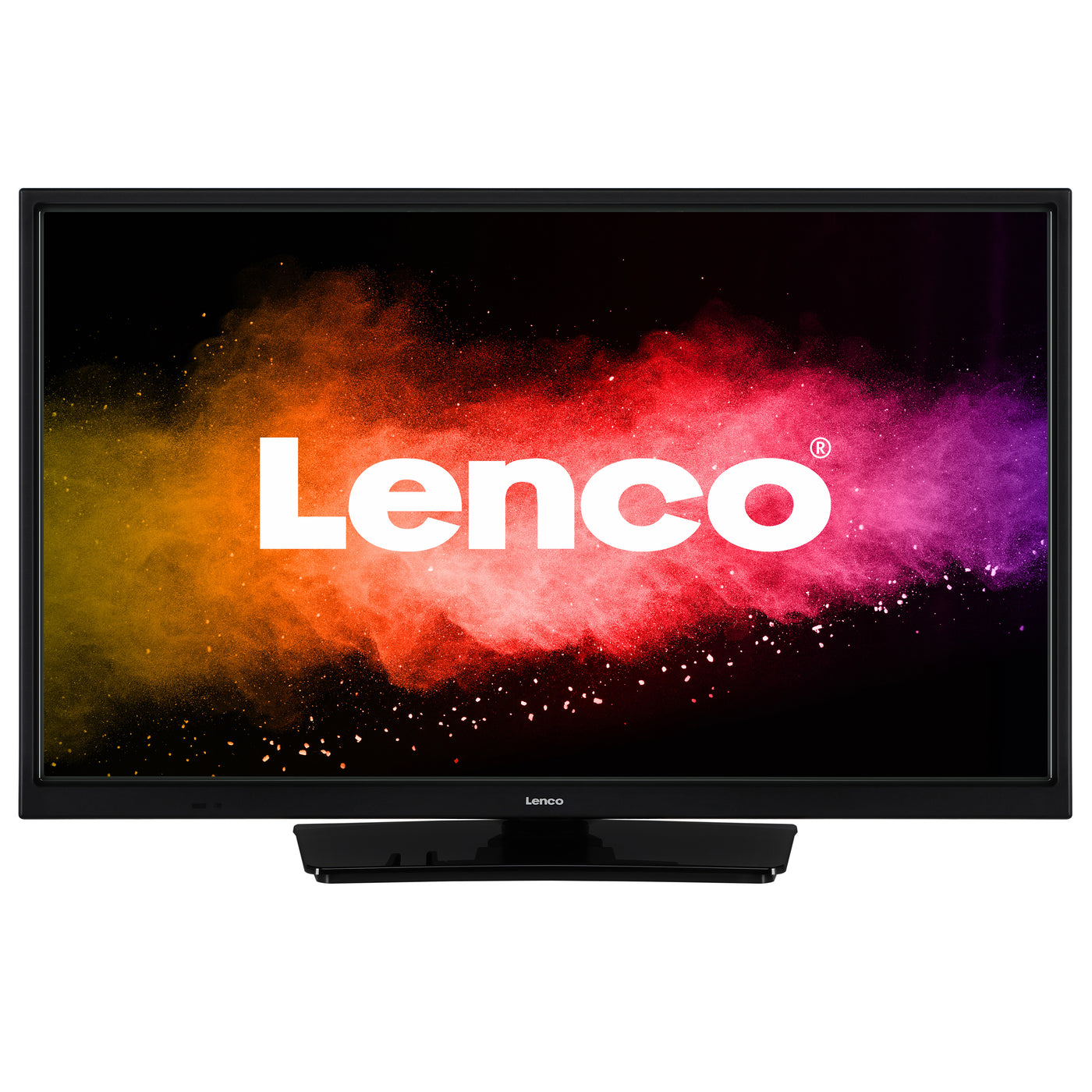 Lenco LED-2463BK (V2) - 24" Smart TV Android avec adaptateur voiture 12 V, noir