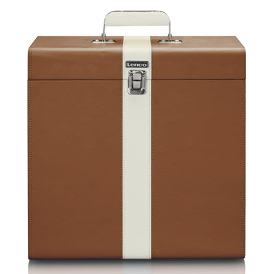 Lenco TTA-301BNWH - Valise de rangement pour max. 30 vinyles