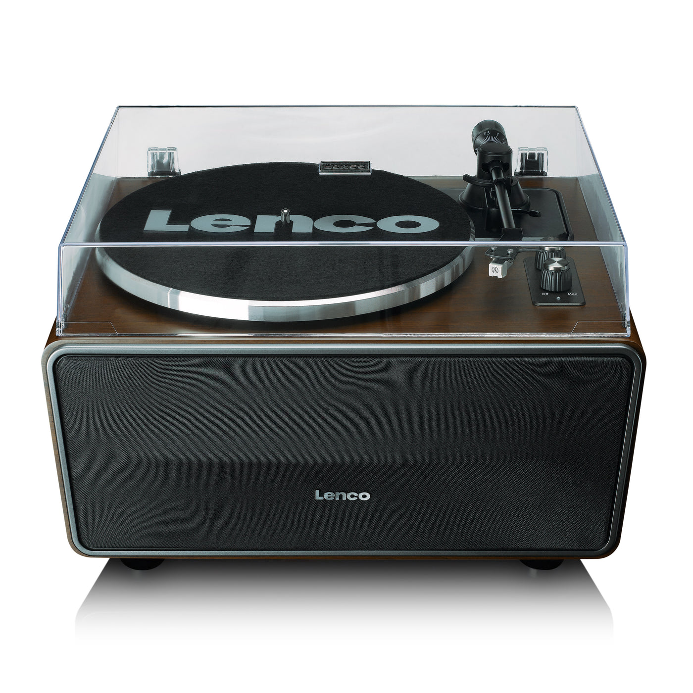 Lenco LS-470WA - Platine vinyle avec haut-parleurs intégrés et Bluetooth® - Noyer