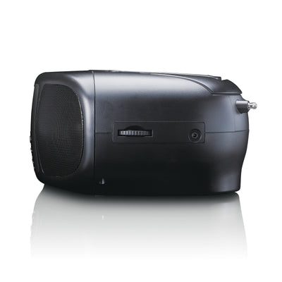 Lenco SCD-6000BK - Radio Internet portable avec DAB+/FM, Bluetooth®, lecteur CD et grand écran LCD couleur - Noir