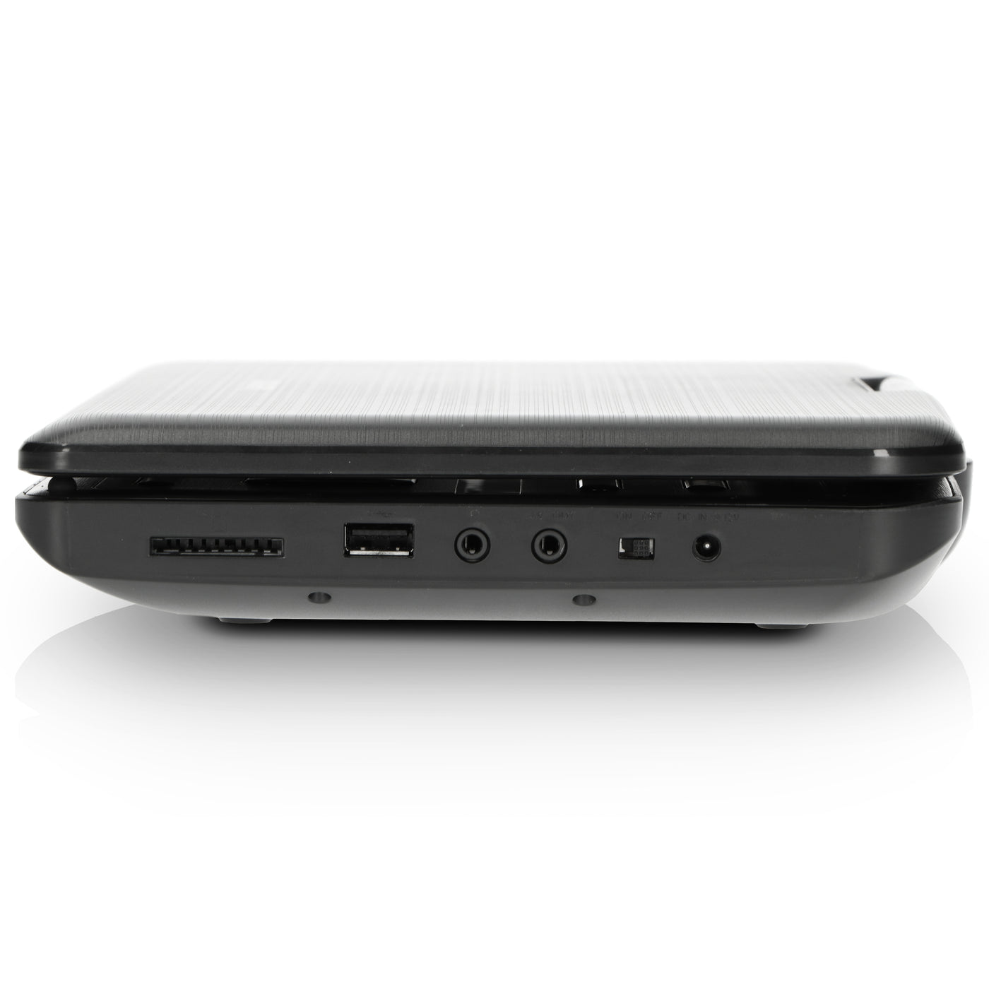 Lenco DVP-1046BK - Deux lecteurs DVD portables de 10 pouces avec batterie rechargeable, deux casques et deux supports de montage pour la voiture - Noir