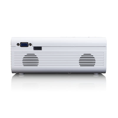 Lenco LPJ-280WH - Video projecteur LCD haute résolution, supporte le contenu Full HD 1080P - Blanc