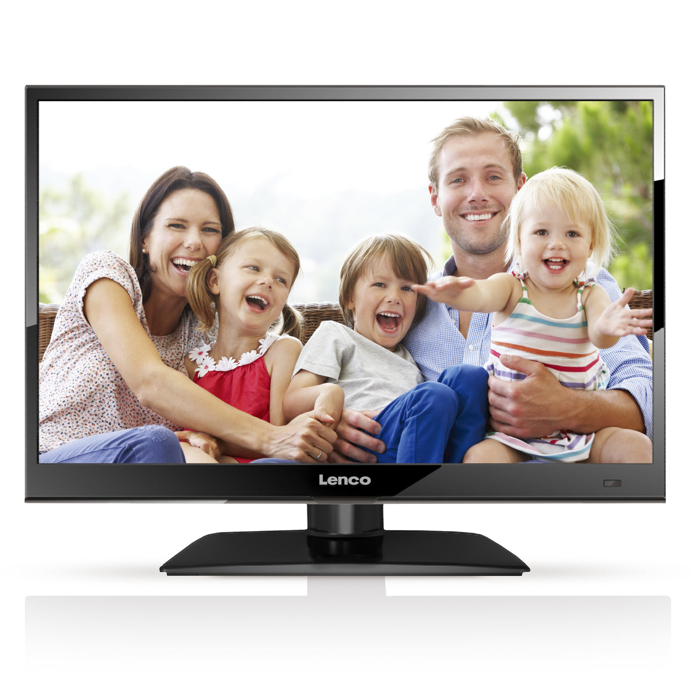 Lenco DVL-1662BK - Téléviseur LED HD 16 pouces DVB-T/T2/S2/C Lecteur DVD intégré - Noir