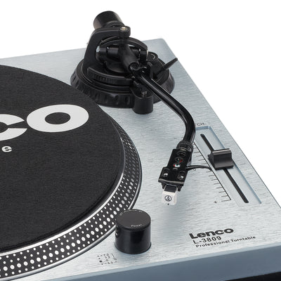 Lenco - L-3809ME - Platine à entraînement direct avec encodage USB/PC