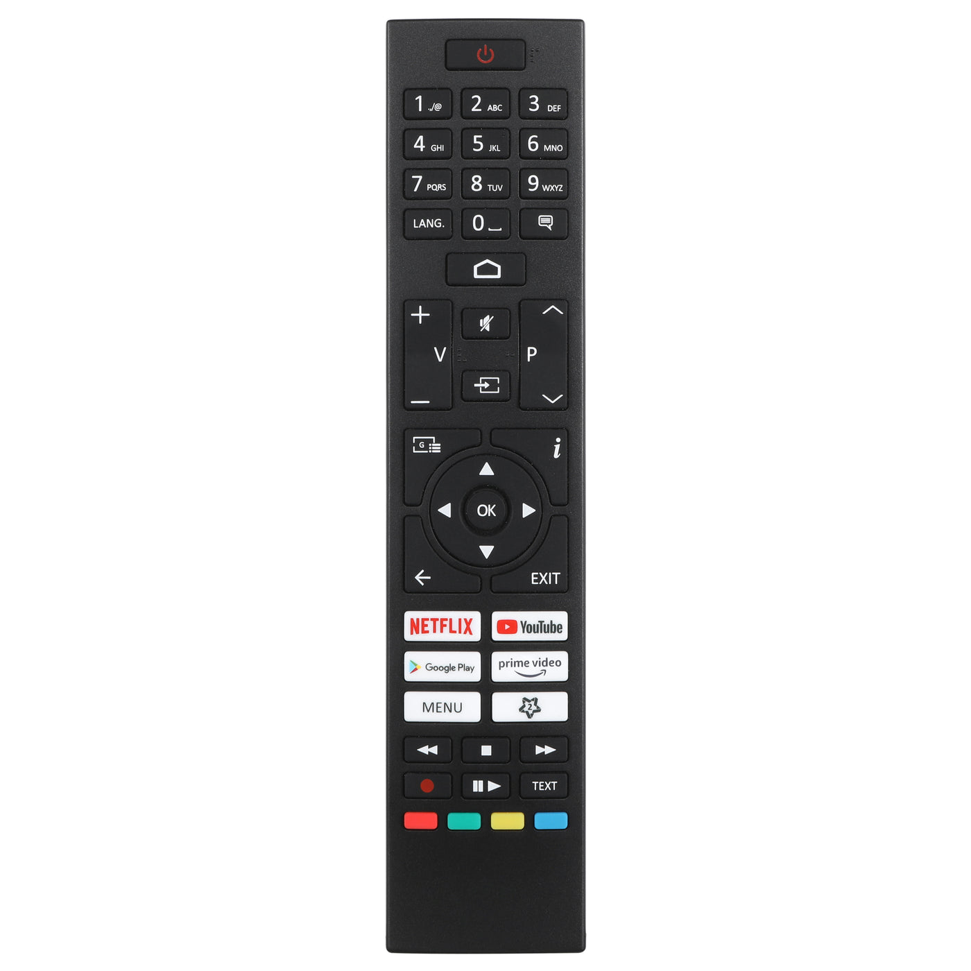 Lenco LED-2463BK (V2) - 24" Smart TV Android avec adaptateur voiture 12 V, noir