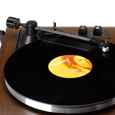 Lenco LS-470WA - Platine vinyle avec haut-parleurs intégrés et Bluetooth® - Noyer