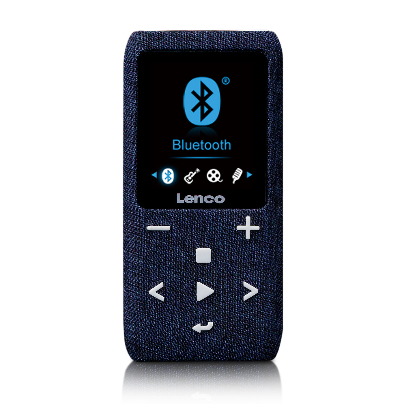 Lenco Xemio-861BU - Lecteur MP3/MP4 avec Bluetooth® et carte micro SD de 8 Go - Bleu