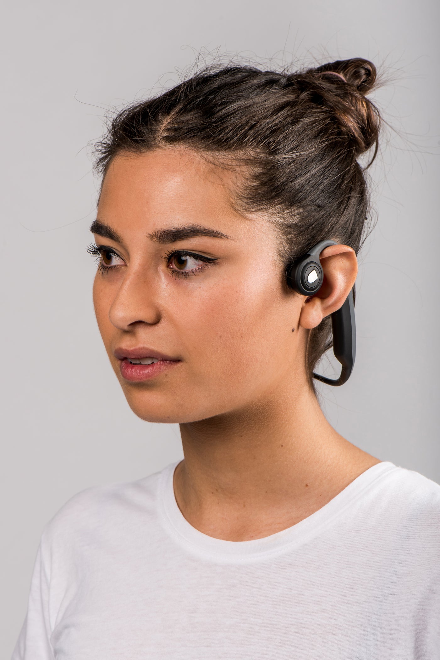 Écouteurs Bluetooth à conduction osseuse Open-Ear noirs