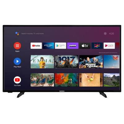 Lenco LED-4243BK - 42" Smart TV Android, Full HD, noir