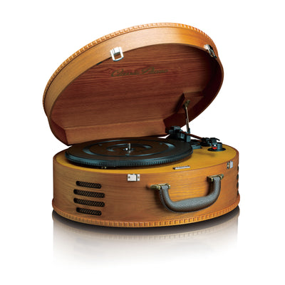 Classic Phono TT-34 Platine rétro - encodag PC - Haut-parleurs intégrés - Marron