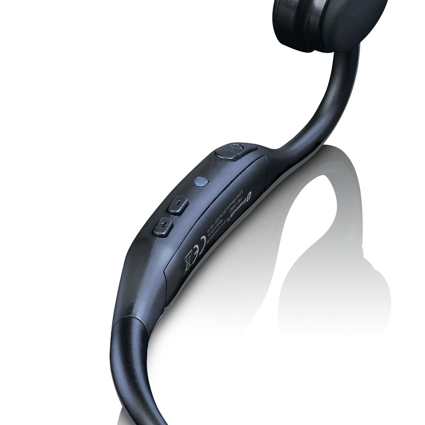 Lenco HBC-200 - Casque Bluetooth® à conduction osseuse - Noir