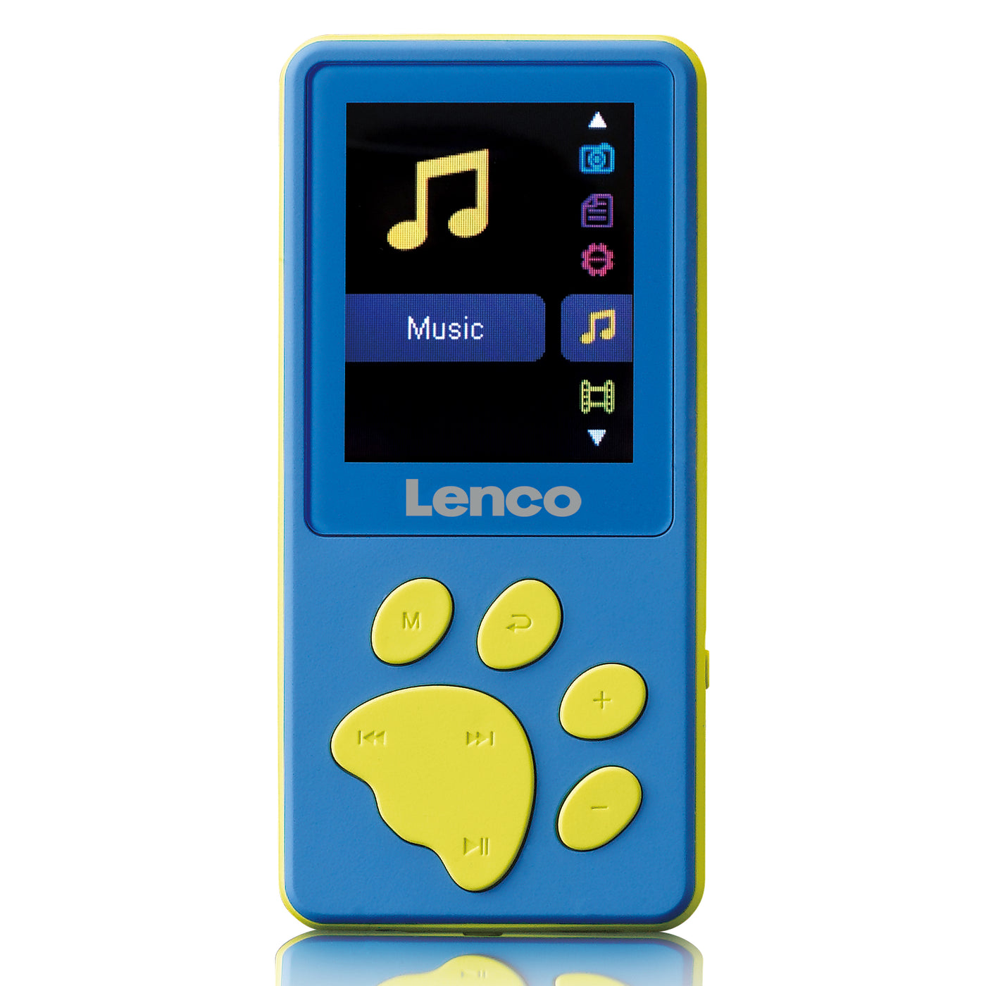 Lenco Xemio-560BU - Lecteur MP3/MP4  mémoire 8Go - Bleu