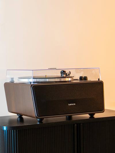 Lenco LS-470WA - Platine vinyle avec haut-parleurs intégrés et Bluetooth® - Noyer