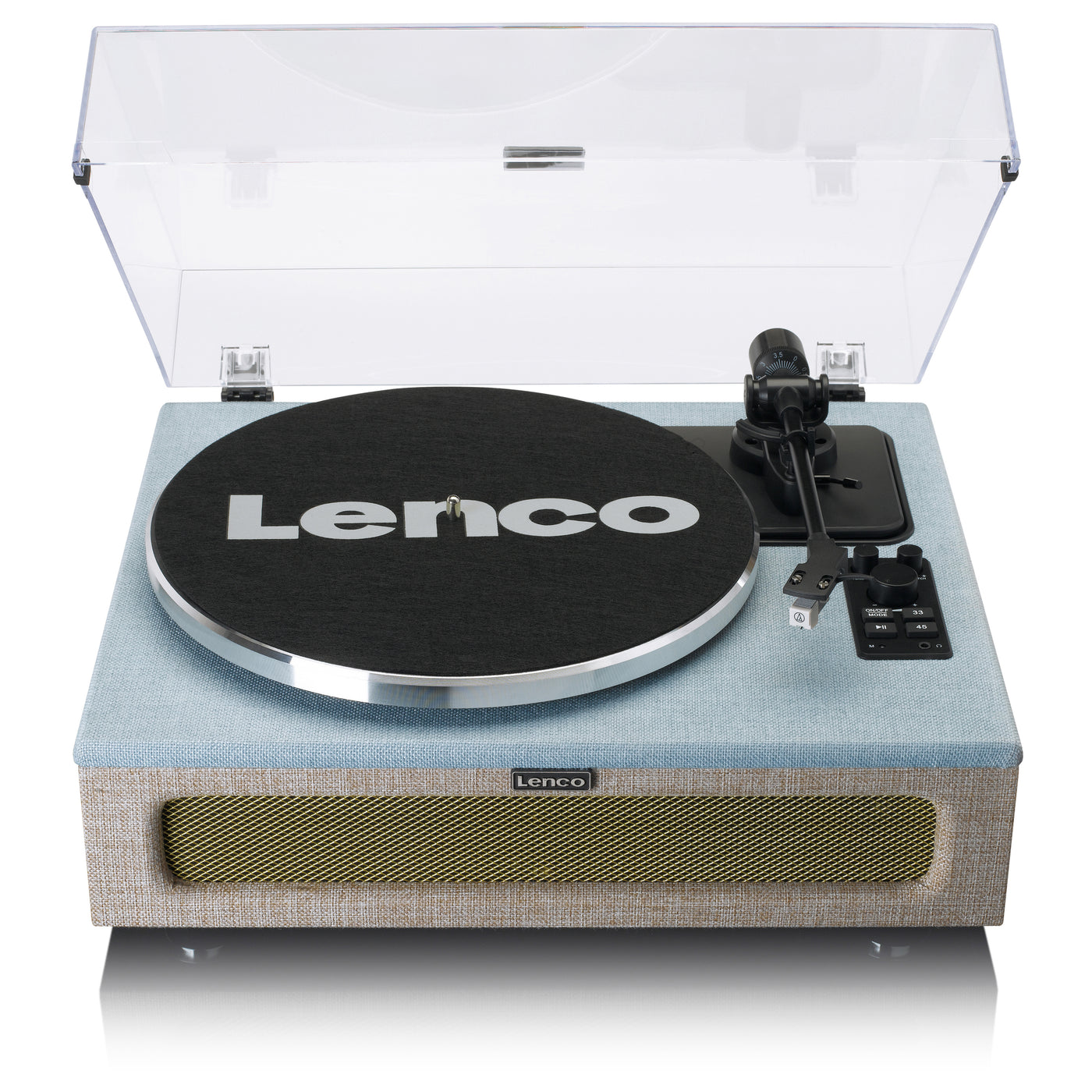 Lenco LS-440BUBG - Platine vinyle avec 4 haut-parleurs incorporés