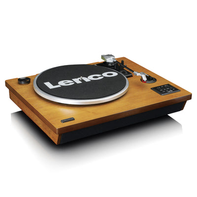 Lenco LS-55WA - Platine vinyle avec Bluetooth®, USB, MP3, haut-parleurs - Bois