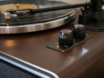 Lenco LS-470WA - Platine vinyle avec haut-parleurs intégrés et Bluetooth® - Noyer