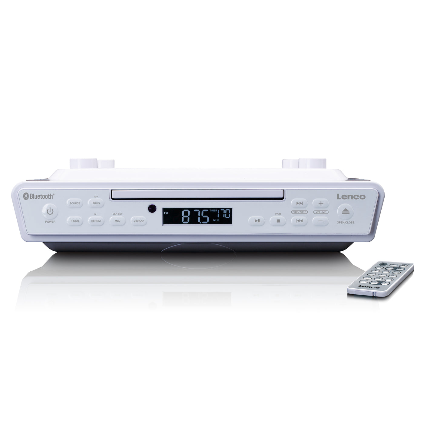 Lenco KCR-150WH - Radio de cuisine et lecteur CD - Blanc