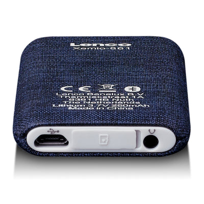 Lenco Xemio-861BU - Lecteur MP3/MP4 avec Bluetooth® et carte micro SD de 8 Go - Bleu