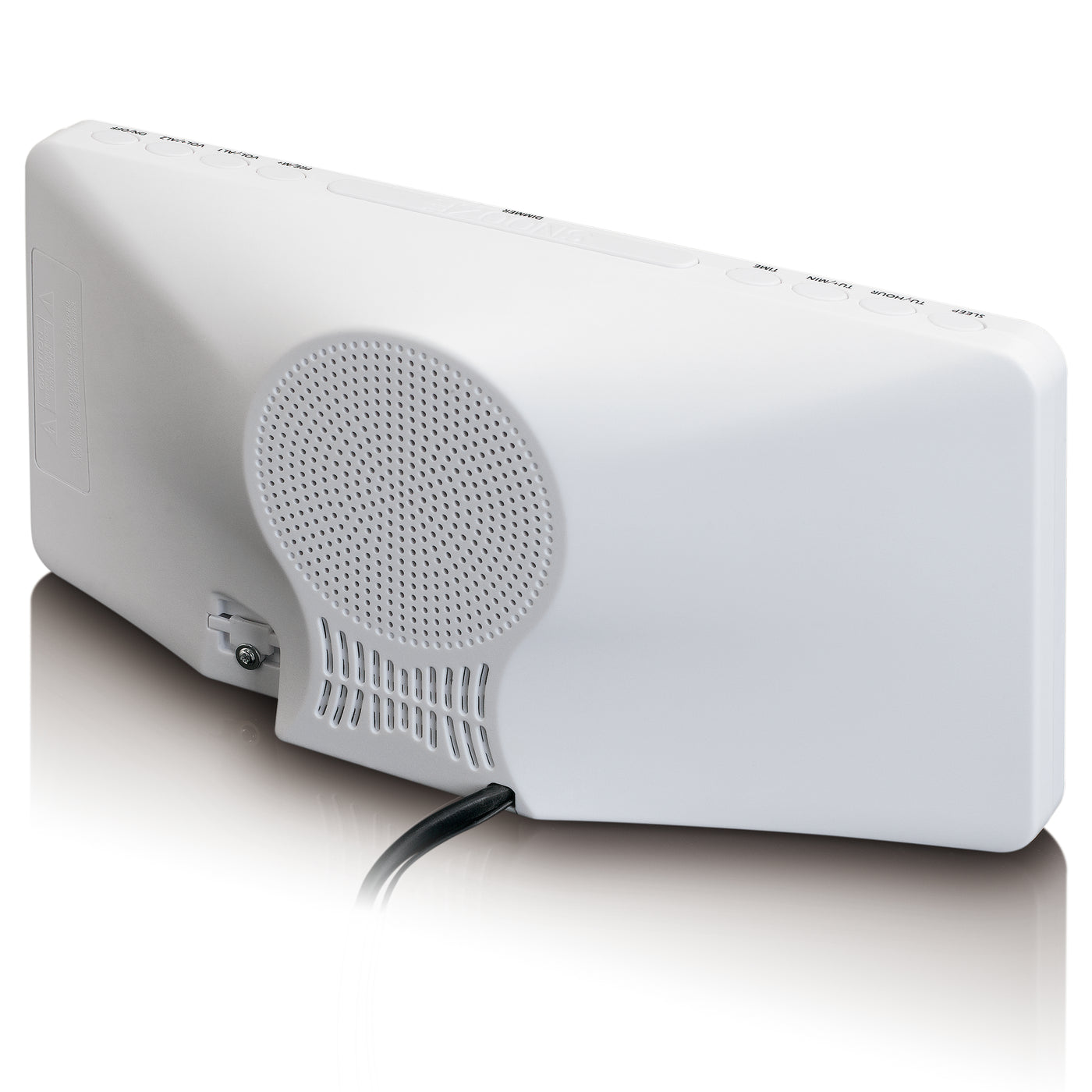 Lenco CR-30WH - Radio-réveil - 3 inch ecran