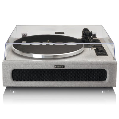 Lenco LS-440GY - Platine vinyle avec 4 haut-parleurs incorporés