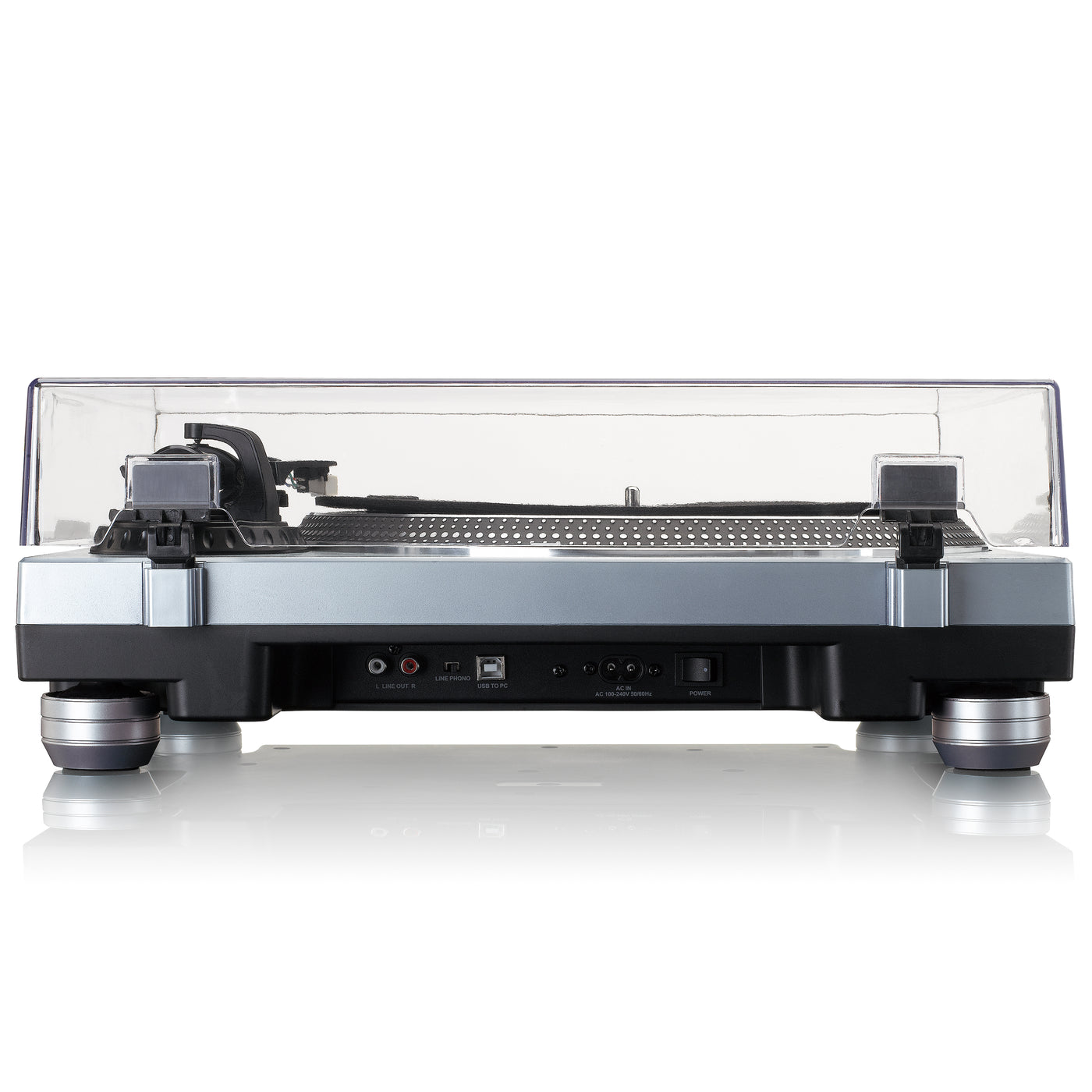 Lenco - L-3809ME - Platine à entraînement direct avec encodage USB/PC