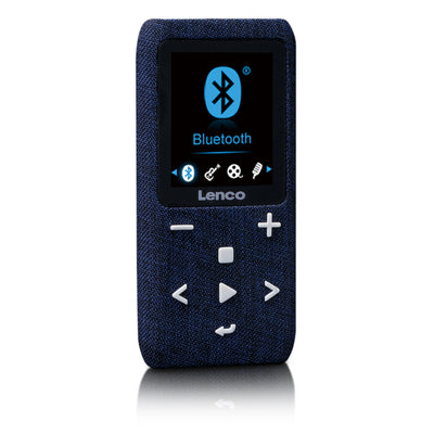 Lenco Xemio-861BU - Lecteur MP3/MP4 avec Bluetooth® et carte micro SD de 8 Go - Bleu