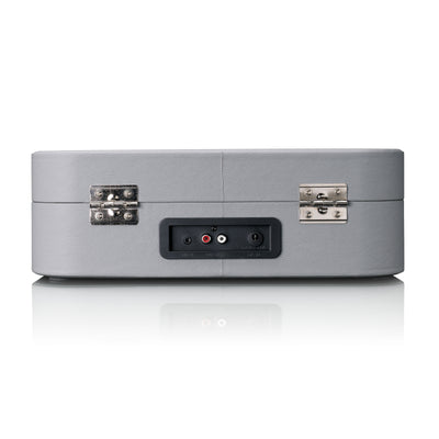 Classic Phono TT-116GY - Platine vinyle rétro Bluetooth® avec haut-parleurs intégrés - Gris