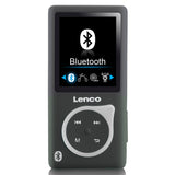 Lenco XEMIO-768 Grey - Lecteur MP3/MP4 avec Bluetooth® et carte micro SD de 8 Go - Gris