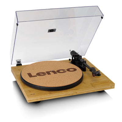 Lenco TTA-030CO - Tapis de platine vinyle, fabriqué en liège - Couvre-plateau en liège