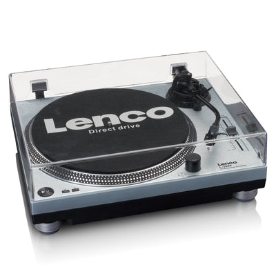 Lenco - L-3809ME - Platine à entraînement direct avec encodage USB/PC