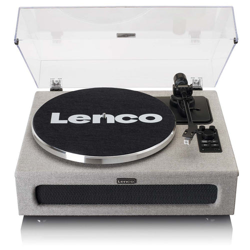 Lenco LS-440GY - Platine vinyle avec 4 haut-parleurs incorporés