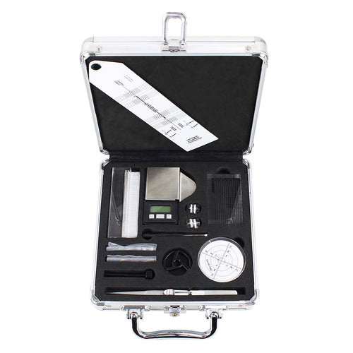 Lenco TTA-12IN1PRO - Set d'accessoires professionnel 12-en-1 pour platine vinyle et kit de nettoyage pour disques vinyles - Argent