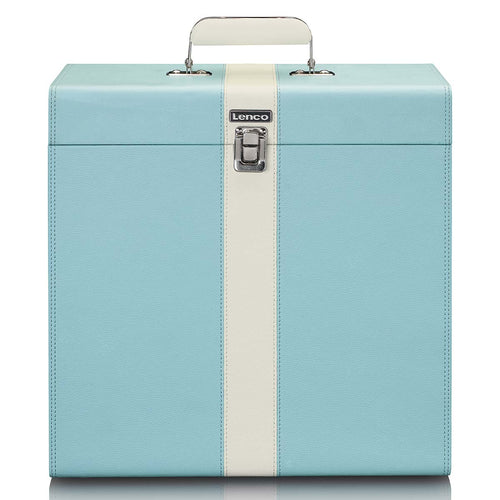Lenco TTA-300BUWH - Valise de rangement pour max. 30 vinyles