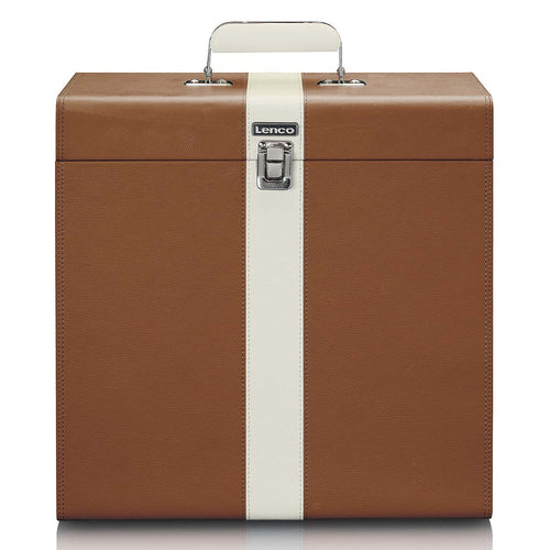 Lenco TTA-301BNWH - Valise de rangement pour max. 30 vinyles