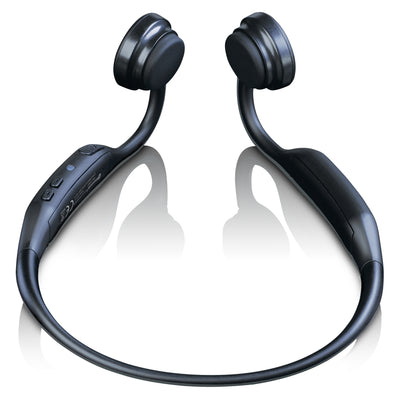 Lenco HBC-200 - Casque Bluetooth® à conduction osseuse - Noir