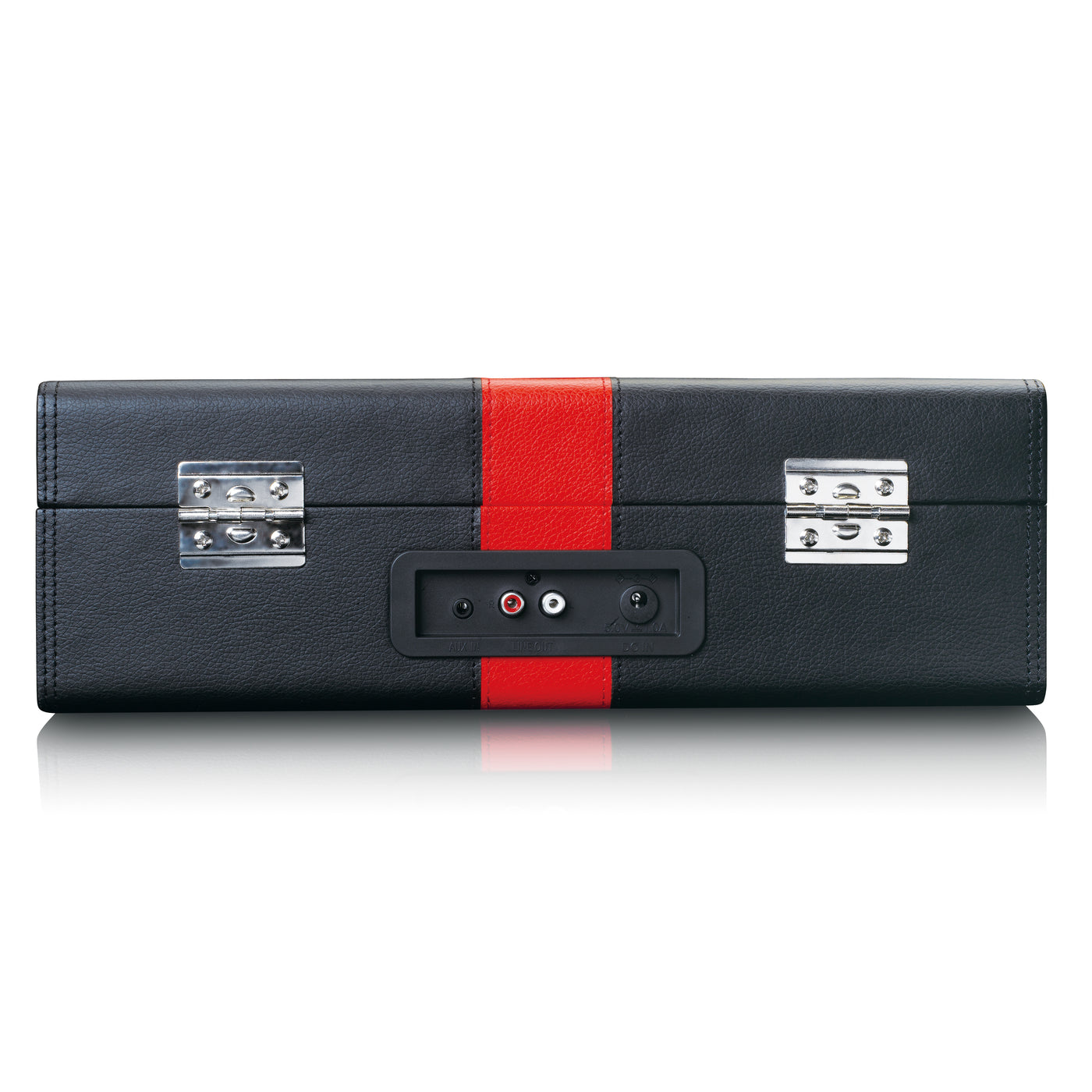 Classic Phono TT-110BKRD - Platine vinyle Bluetooth® avec haut-parleurs intégrés - Noir Rouge