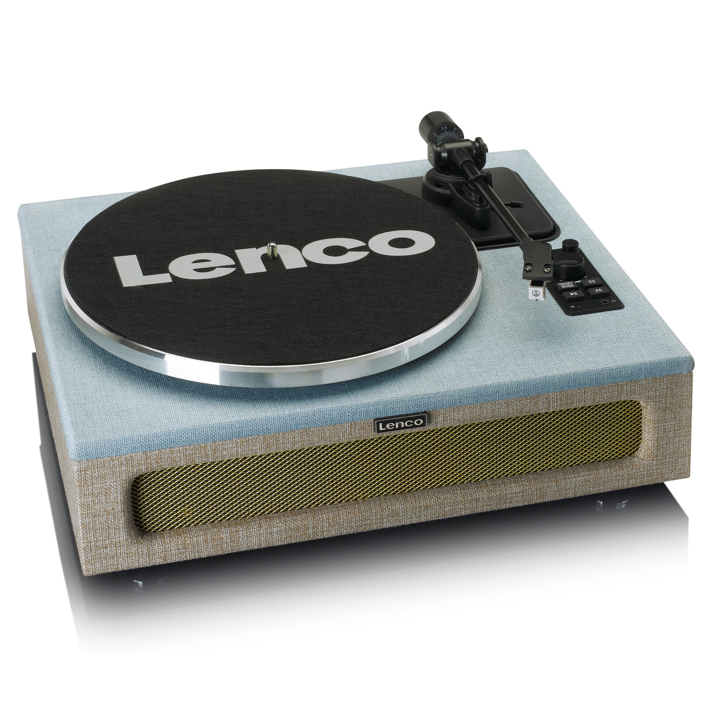Lenco LS-440BUBG - Platine vinyle avec 4 haut-parleurs incorporés