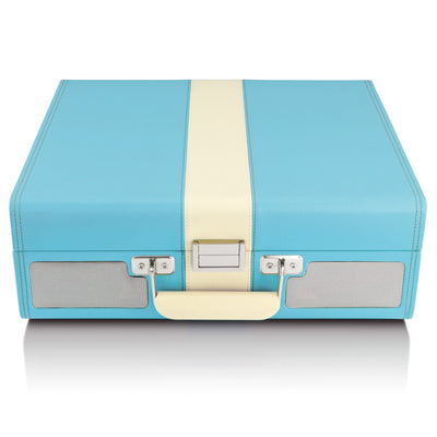 Classic Phono TT-33 Blue - Platine vinyle dans la valise - Haut-parleurs intégrés - Blue