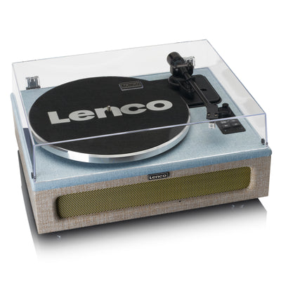 Lenco LS-440BUBG - Platine vinyle avec 4 haut-parleurs incorporés