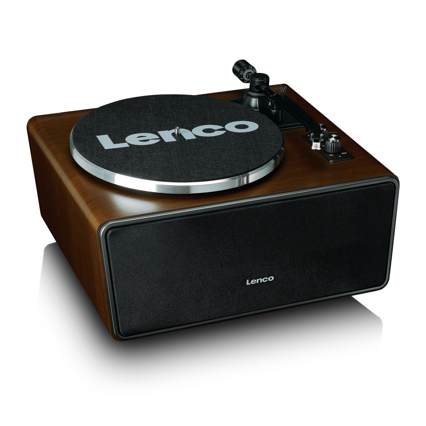 Lenco LS-470WA - Platine vinyle avec haut-parleurs intégrés et Bluetooth® - Noyer