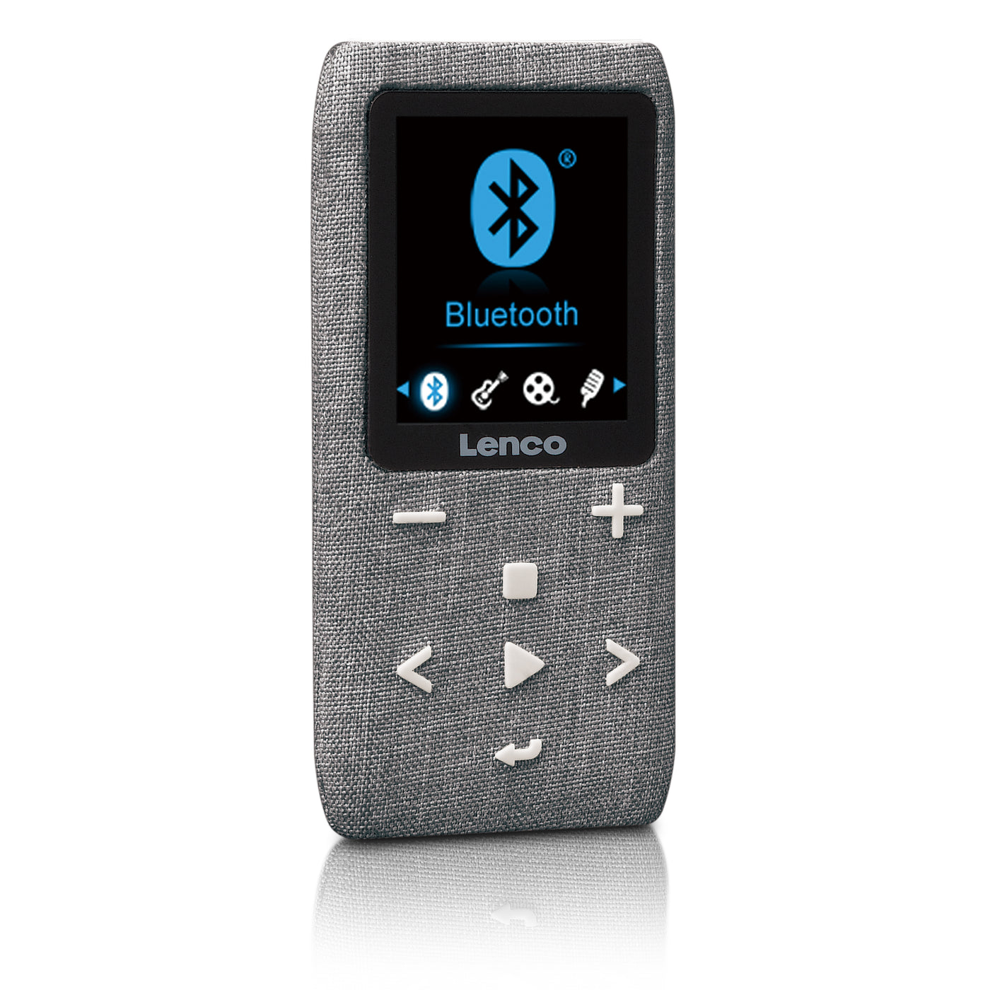 Lenco Xemio-861GY - Lecteur MP3/MP4 avec Bluetooth® et carte micro SD de 8 Go - Gris